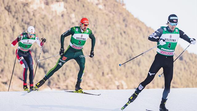Deutsche Kombinierer verpassen Teamsprint-Sieg