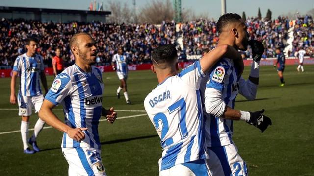 1-0. En-Nesyri solventa la falta de gol del Leganés y deja tocado al Huesca
