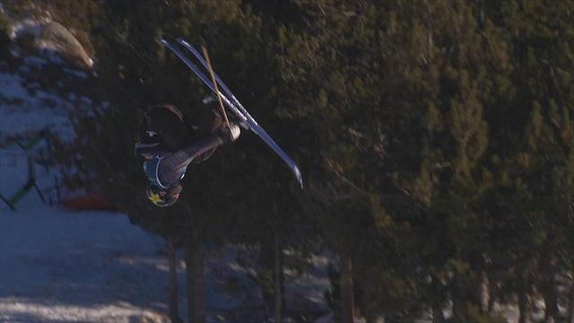 Alexander Hall lights up slopestyle final with great run Alexander Hall lights up slopestyle final with great run