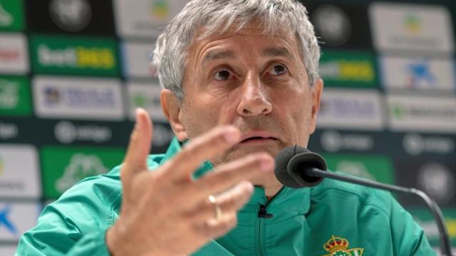Setién espera que Lainez "sea determinante tras su adaptación"