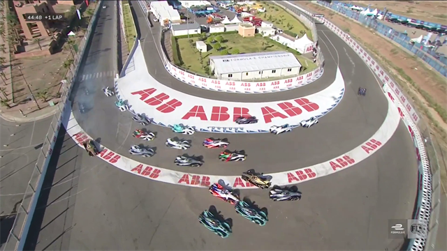 Defending champion Vergne spins off at first corner in Marrakech E-Prix Defending champion Vergne spins off at first corner in Marrakech E-Prix