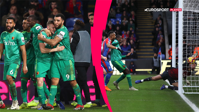 Highlights: Cleverley fyrede de tre point hjem til Watford i udekampen mod Crystal Palace Highlights: Cleverley fyrede de tre point hjem til Watford i udekampen mod Crystal Palace