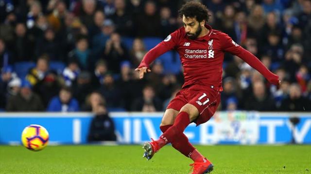 Salah, de penalti, da la victoria al Liverpool y presiona al City