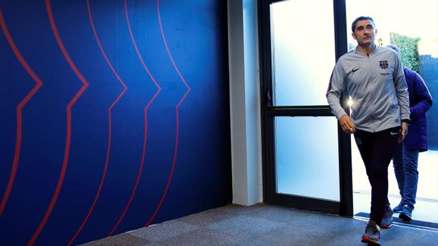 Valverde advierte: "El Eibar es el que más balones roba en campo contrario"