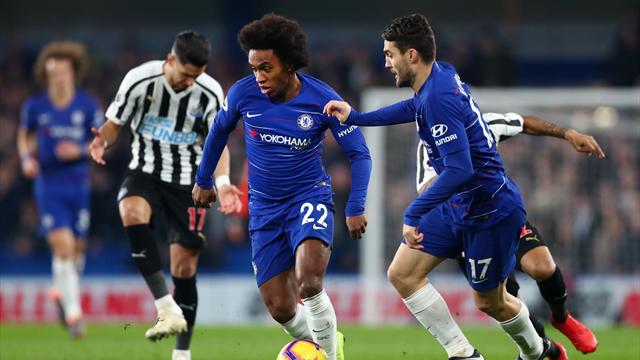 Willian sorgt für die Entscheidung: Chelsea festigt Platz vier