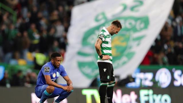 El derbi entre Sporting y Oporto concluye con empate a cero
