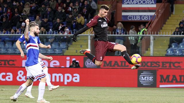 Doppietta di Cutrone, miracoli di Reina: Milan ai quarti, Samp ko ai supplementari