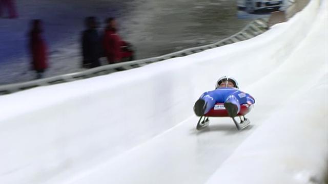 Ivanova slides to luge victory for Russia in Sigulda Ivanova slides to luge victory for Russia in Sigulda