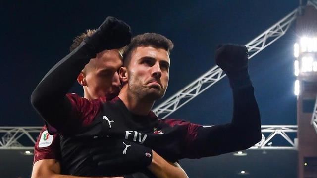 Un monumental Reina y Cutrone meten al Milan en cuartos de la Copa Italia