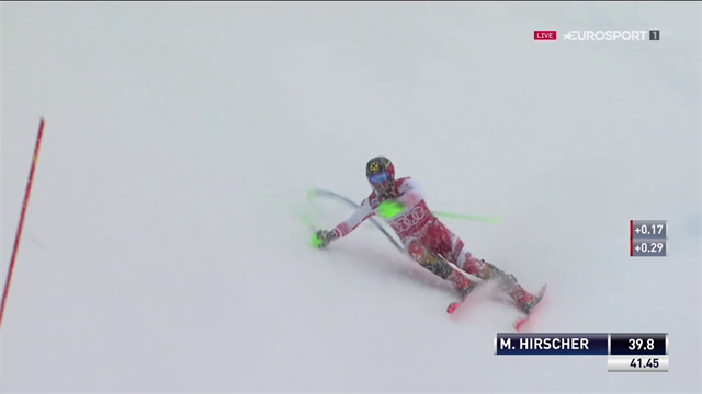 Hirscher sbaglia nel finale, recupera ed è terzo dietro la sorpresa Schwarz e Kristoffersen Hirscher sbaglia nel finale, recupera ed è terzo dietro la sorpresa Schwarz e Kristoffersen