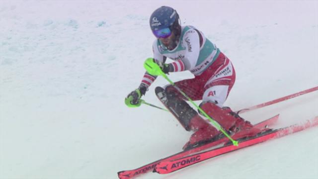 Bestzeit für Marco Schwarz in Adelboden Bestzeit für Marco Schwarz in Adelboden