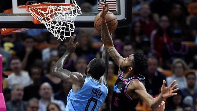 Heat consolidan liderato; derrotas sorpresa de Nuggets y Celtics