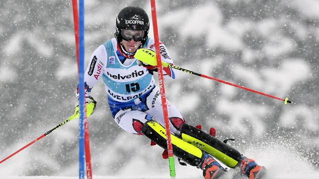 Noël magnifique deuxième derrière le maître Hirscher
