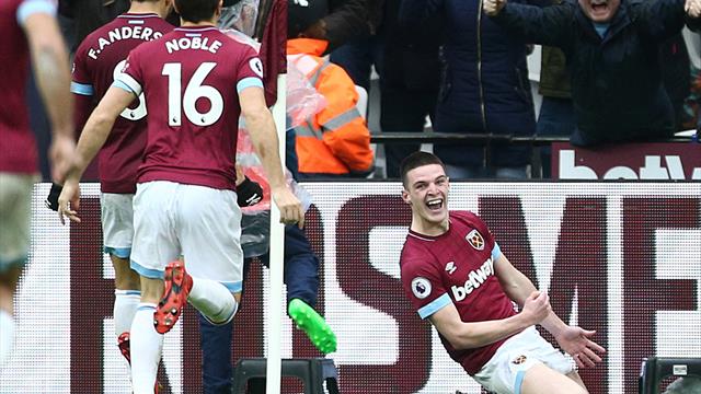Declan Rice urged to try his luck in front of goal more often