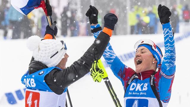 La Russie coiffe l'Allemagne, les Bleues ratent le podium