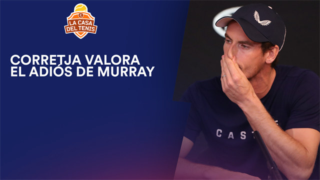 Open Australia 2019, Entrevista a Álex Corretja sobre el adiós de Murray Open Australia 2019, Entrevista a Álex Corretja sobre el adiós de Murray
