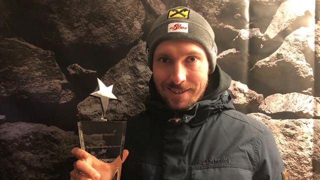 Hirscher blog: Megkaptam az Eurosport Év Sportolója díját