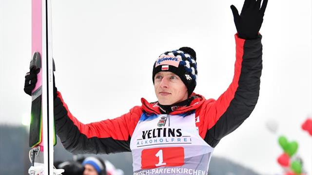 Kubacki ganó en Val di Fiemme, final de la racha victoriosa de Kobayashi