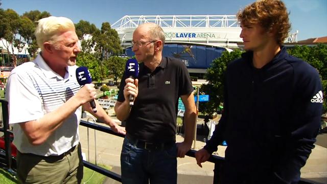 Matchball Becker - Zverev verrät: Darum lieben alle Murray Matchball Becker - Zverev verrät: Darum lieben alle Murray