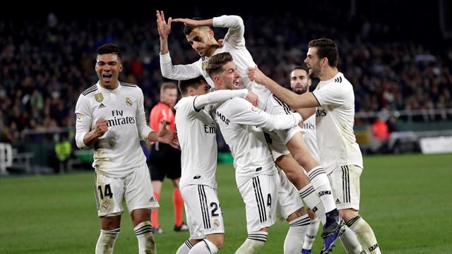 LaLiga, Betis-Real Madrid: Imaginación y un golpe de suerte contra la crisis (1-2)