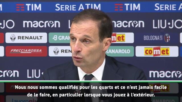 Allegri : "Content de mes milieux de terrain" Allegri : "Content de mes milieux de terrain"