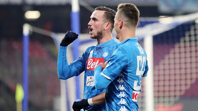 Le pagelle di Napoli-Sassuolo 2-0: Fabian Ruiz il migliore in campo, male Hysaj e Boateng