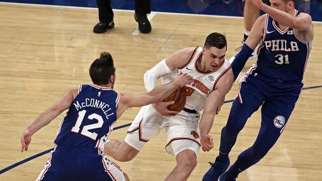 105-108. Simmons y Embiid escapan del Madison con un triunfo agónico