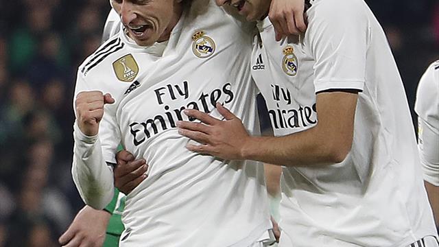 Ceballos downs former club with late strike as Real Madrid edge past Betis