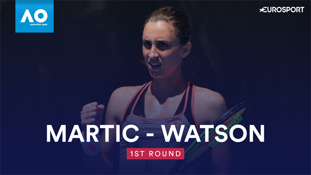 Highlights: Martic lässt Watson keine Chance Highlights: Martic lässt Watson keine Chance