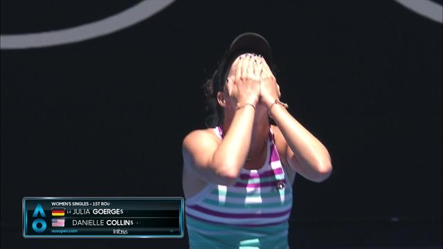 "Nichts mehr zuzusetzen": Hier scheitert Görges an Collins "Nichts mehr zuzusetzen": Hier scheitert Görges an Collins