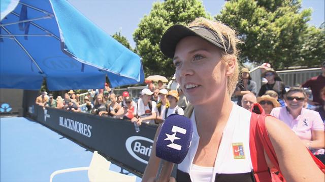 Katie Boulter: I thought I'd won at 7-4 in tie-break! Katie Boulter: I thought I'd won at 7-4 in tie-break!