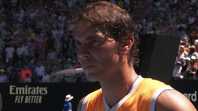 Nadal glücklich nach Auftaktsieg: "Großartig, zurück zu sein" Nadal glücklich nach Auftaktsieg: "Großartig, zurück zu sein"