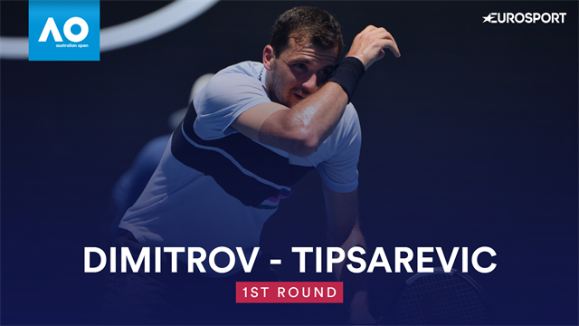 Après un démarrage difficile, Dimitrov a déroulé : le résumé de sa victoire au premier tour Après un démarrage difficile, Dimitrov a déroulé : le résumé de sa victoire au premier tour