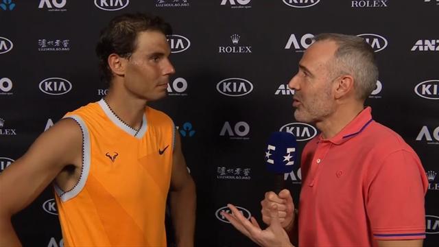 Open Australia 2019: Nadal, a Eurosport: "Partido sólido y objetivo cumplido" Open Australia 2019: Nadal, a Eurosport: "Partido sólido y objetivo cumplido"