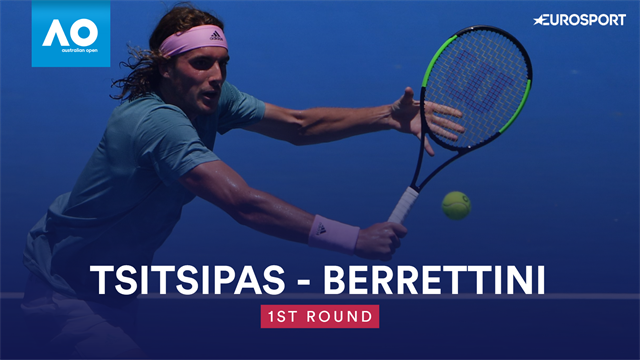 Australian Open: Tsitsipas-Berrettini 6-7 6-4 6-3 7-6, gli highlights Australian Open: Tsitsipas-Berrettini 6-7 6-4 6-3 7-6, gli highlights