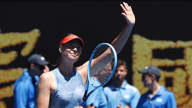 Sharapova, Kerber e Wozniacki: esordio in carrozza. Fuori Goerges e Ostapenko