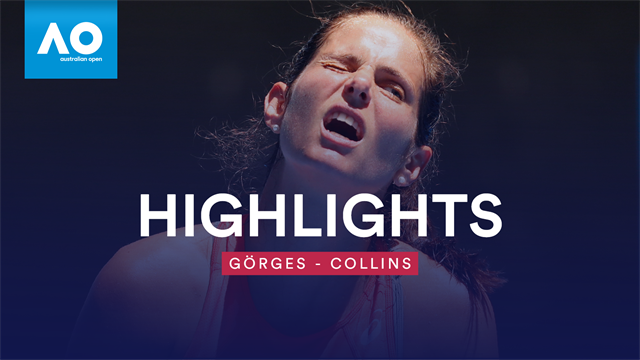 Highlights: Görges stolpert über Collins Highlights: Görges stolpert über Collins