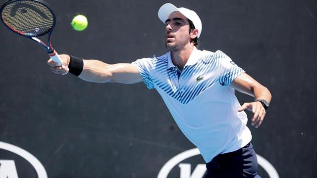 El uruguayo Cuevas sorprende a Lajovic en primera ronda