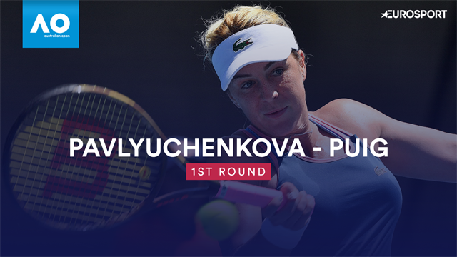 Highlights: Pavlyuchenkova overpowers Puig Highlights: Pavlyuchenkova overpowers Puig