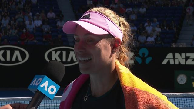 Kerber: So special to play on Laver Kerber: So special to play on Laver