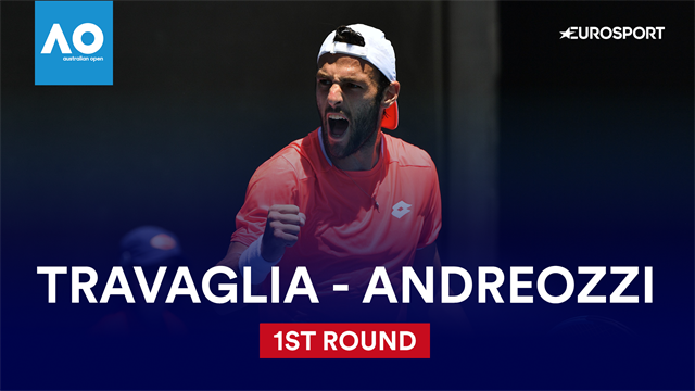 Australian Open: Travaglia-Andreozzi 6-7 6-2 6-3 6-2, gli highlights Australian Open: Travaglia-Andreozzi 6-7 6-2 6-3 6-2, gli highlights