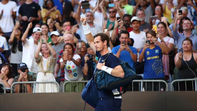 L'énorme ovation réservée à Andy Murray par le public de Melbourne L'énorme ovation réservée à Andy Murray par le public de Melbourne