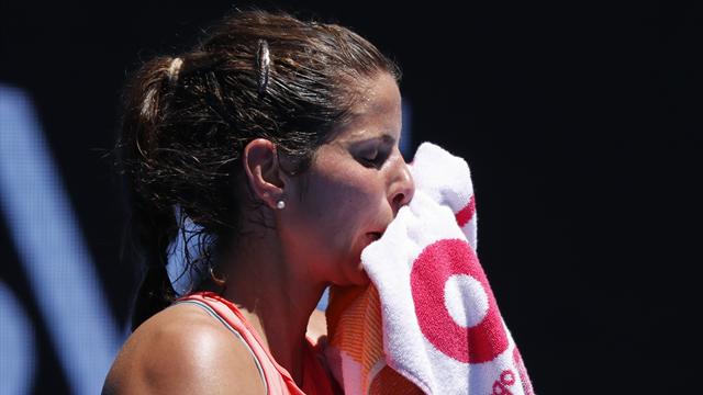 La tête de série 14 est déjà dehors : Görges surprise par Collins La tête de série 14 est déjà dehors : Görges surprise par Collins