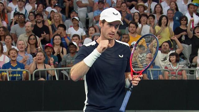 Un physique défectueux mais une main encore délicieuse : le joli point de Murray Un physique défectueux mais une main encore délicieuse : le joli point de Murray