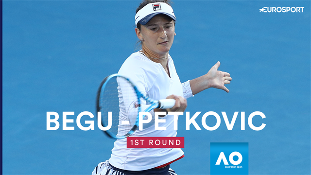 Australian Open: Begu-Petkovic 6-7 4-3, gli highlights Australian Open: Begu-Petkovic 6-7 4-3, gli highlights
