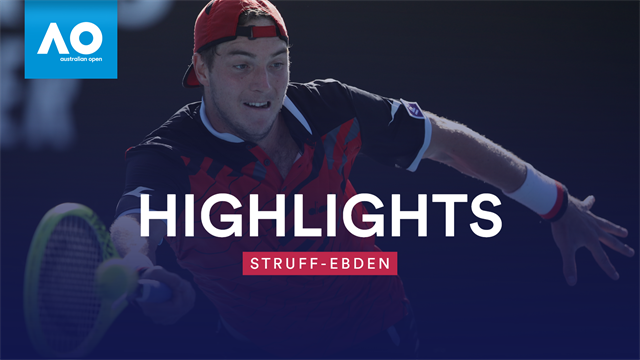 Struff geht gegen Ebden die Kraft aus Struff geht gegen Ebden die Kraft aus