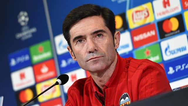 Marcelino cumple 75 partidos en el Valencia en su momento más difícil