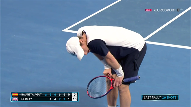 'Unreal!' - Incredible defence from Murray as he clings on 'Unreal!' - Incredible defence from Murray as he clings on