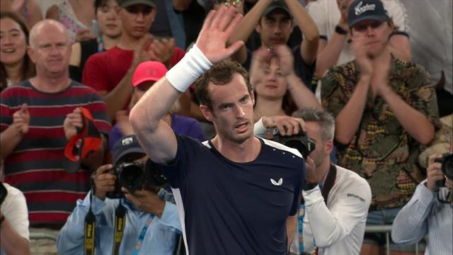 Open Australia 2019: Así se despidió Murray, la bola de partido de Carreño Open Australia 2019: Así se despidió Murray, la bola de partido de Carreño