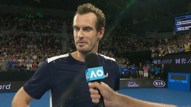 Murray: 'Maybe I’ll see you again... I'll give it my best shot' Murray: 'Maybe I’ll see you again... I'll give it my best shot'
